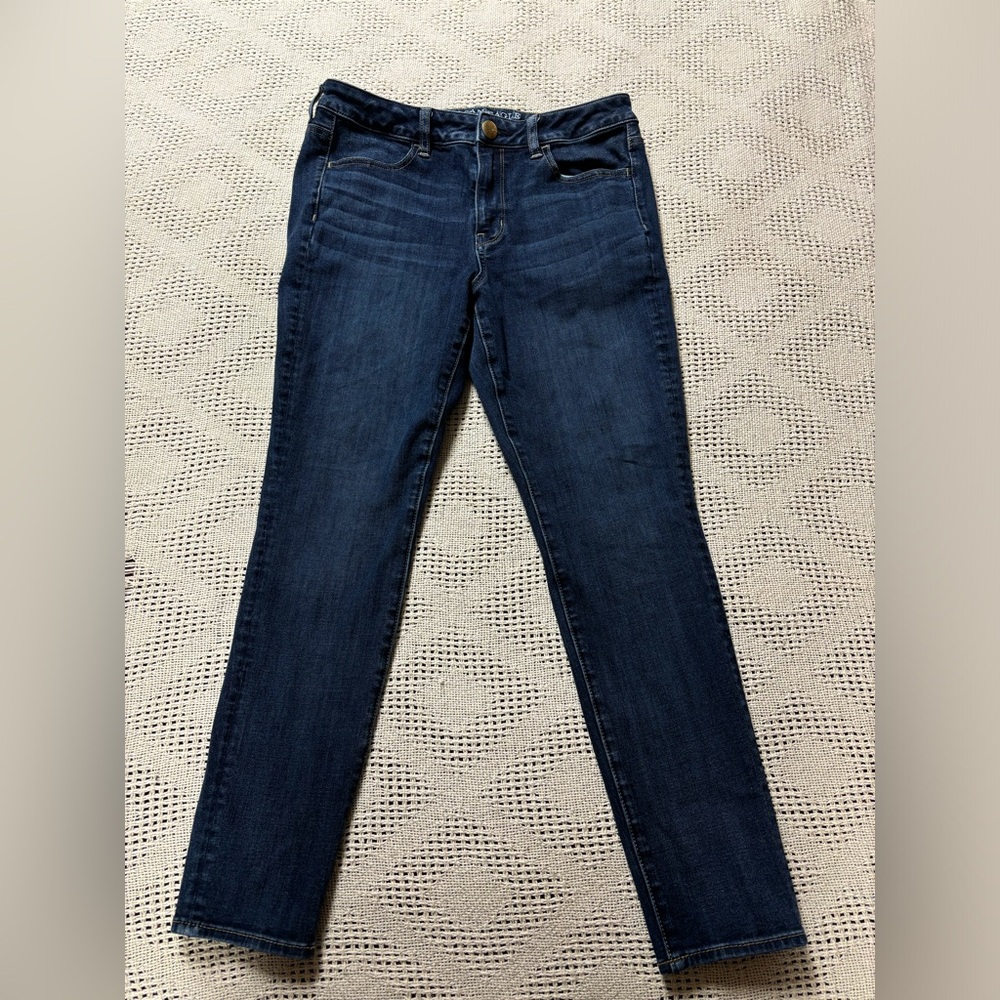 Women’s American Eagle, 360 Super Stretch, hi-rise jegging, size 8 short